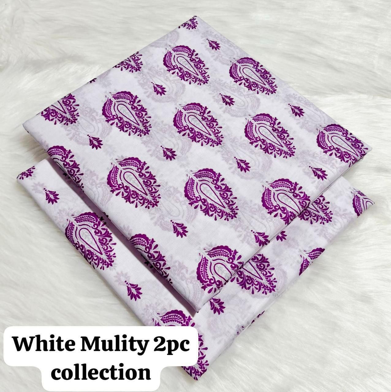 Premium White Lawn 2PC - RB-52