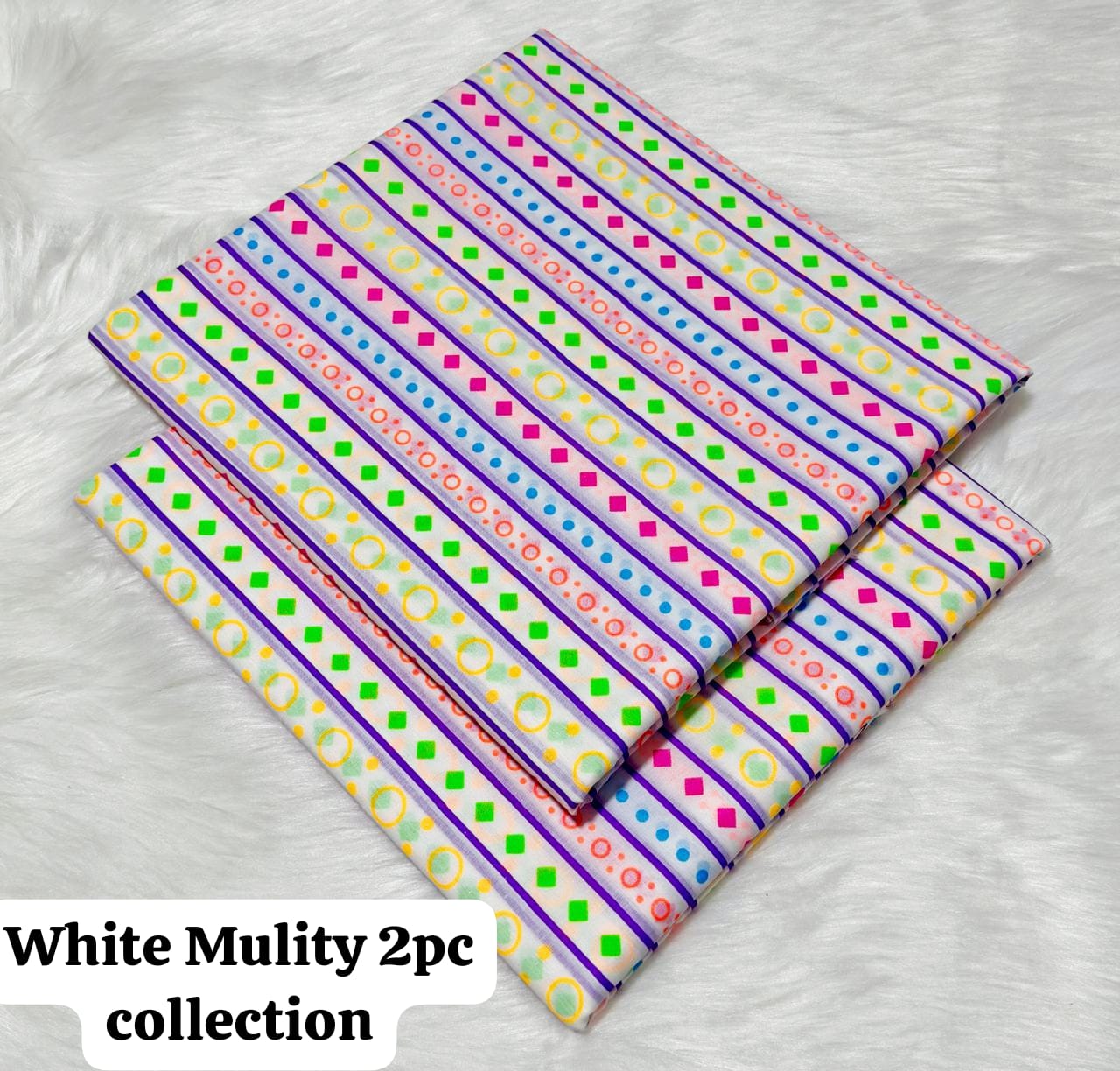 Premium White Lawn 2PC - RB-33