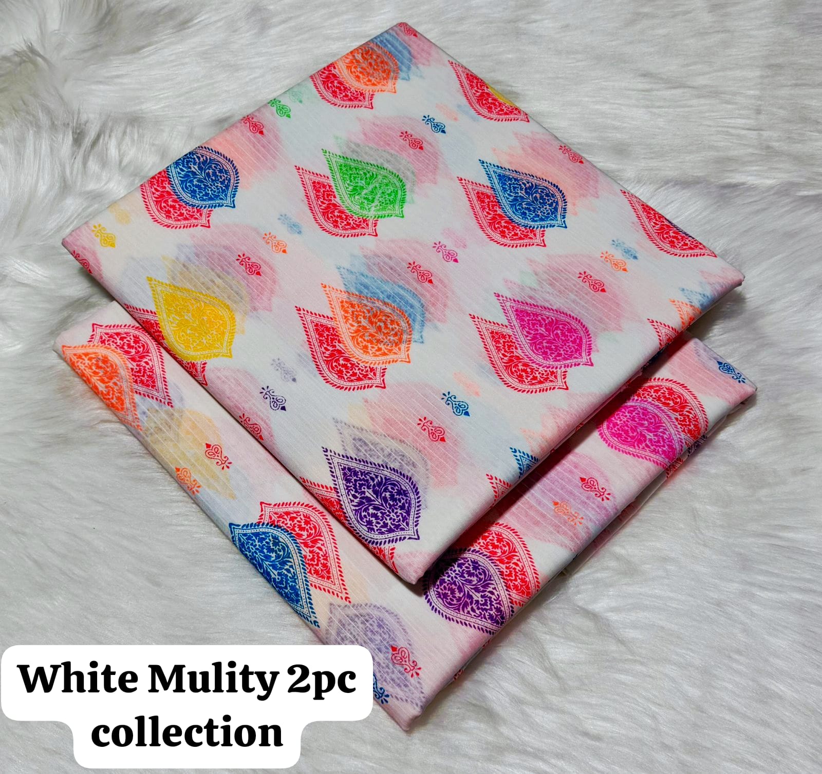 Premium White Lawn 2PC - RB-43