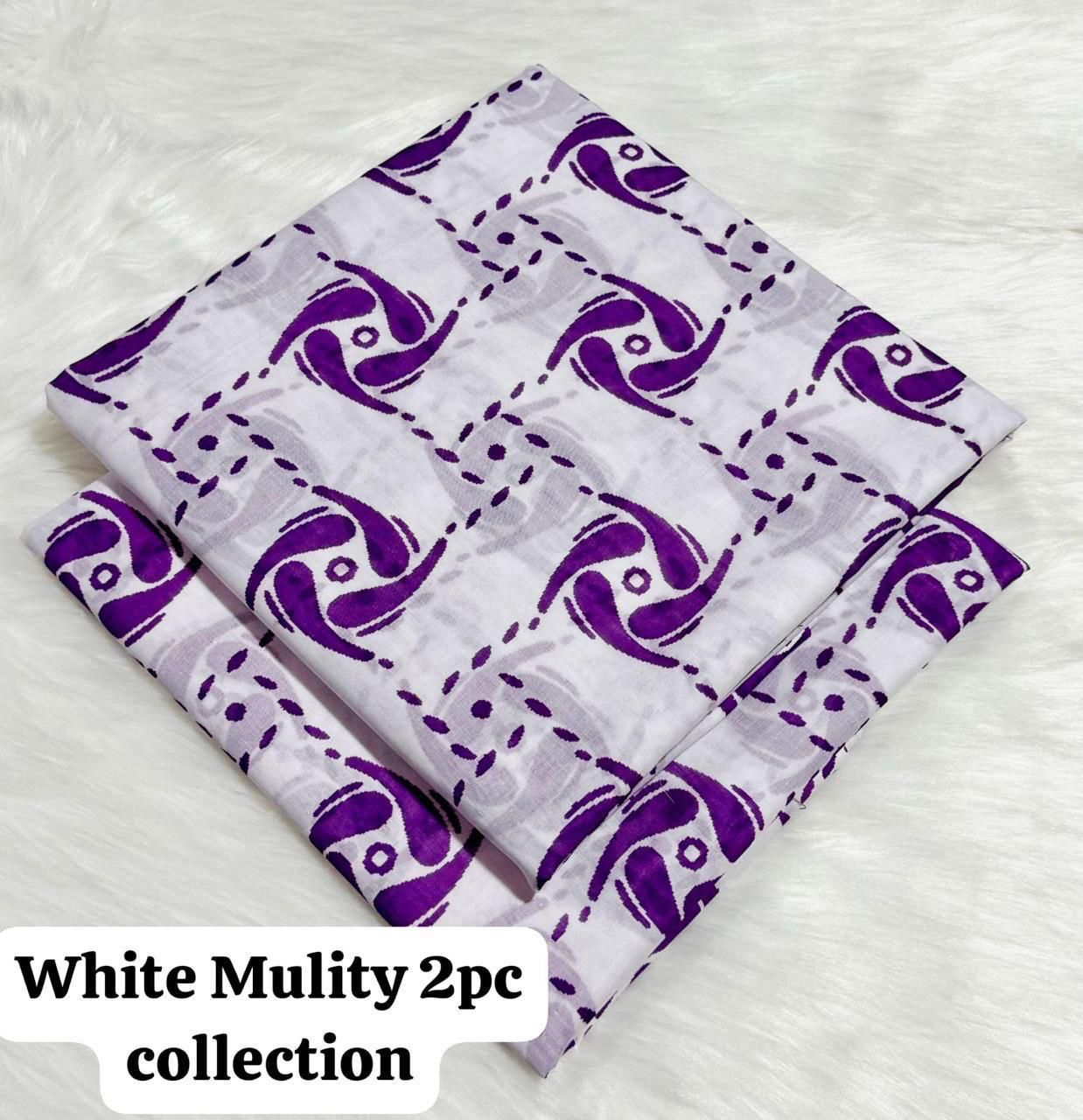 Premium White Lawn 2PC - RB-64
