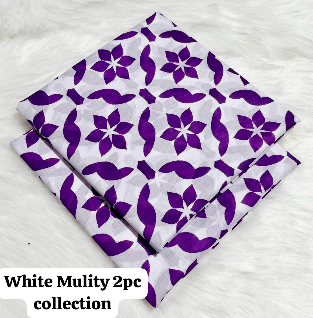 Premium White Lawn 2PC - RB-66