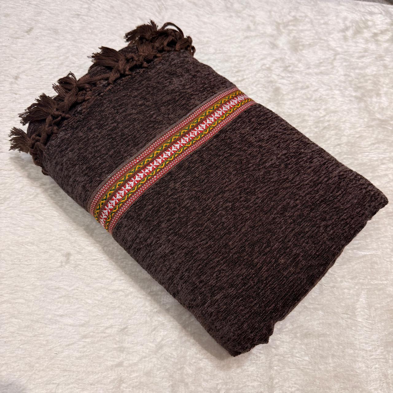 Pure Velvet Shawl For Men Traditional Dussa Shawl - vs 01