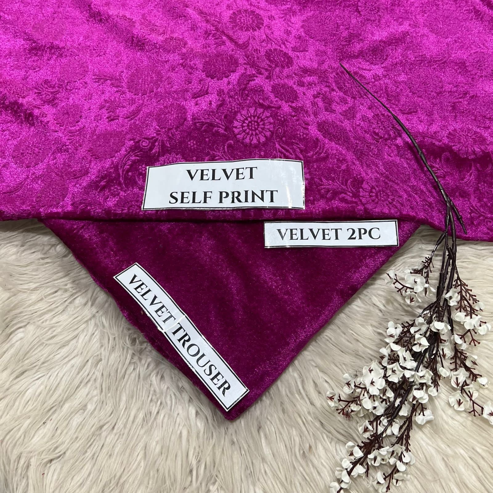 KOREAN VELVET 2PC KV-07