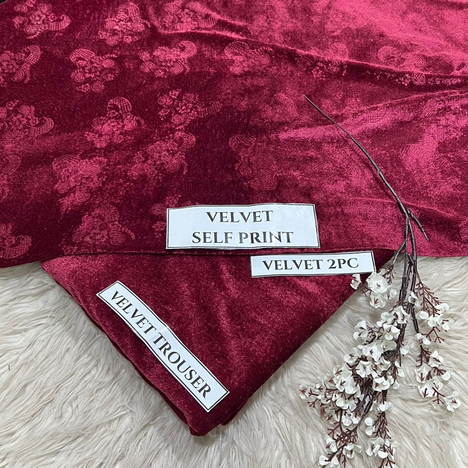 KOREAN VELVET 2PC KV-08