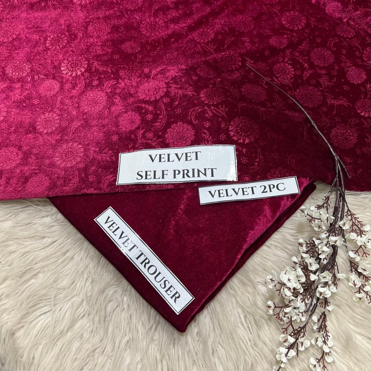 KOREAN VELVET 2PC KV-09