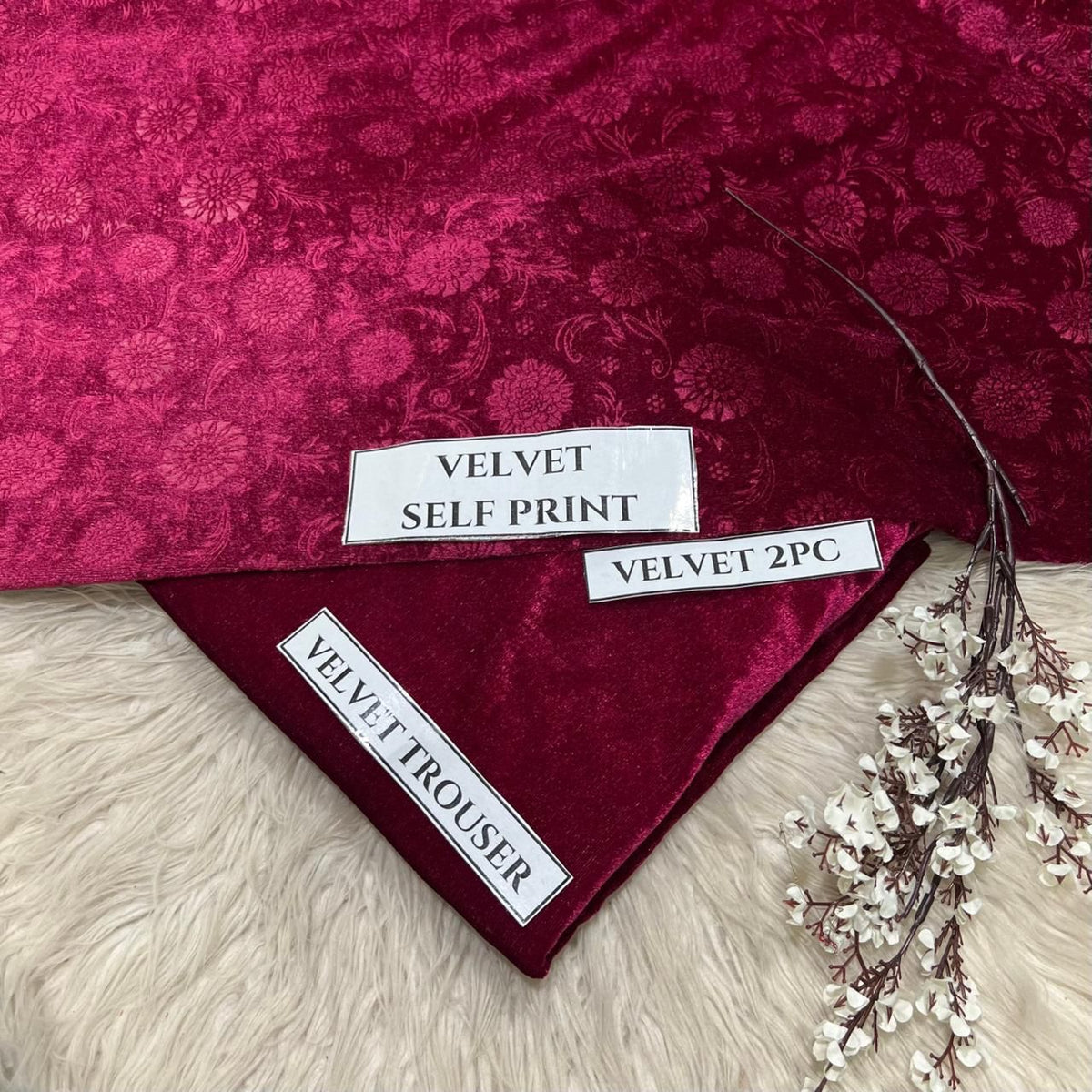 KOREAN VELVET 2PC KV-09