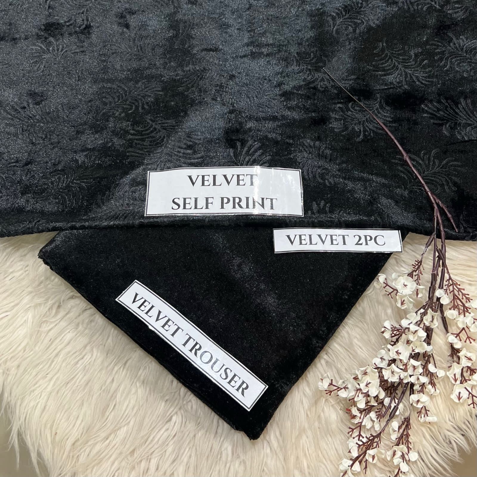 KOREAN VELVET 2PC KV-12