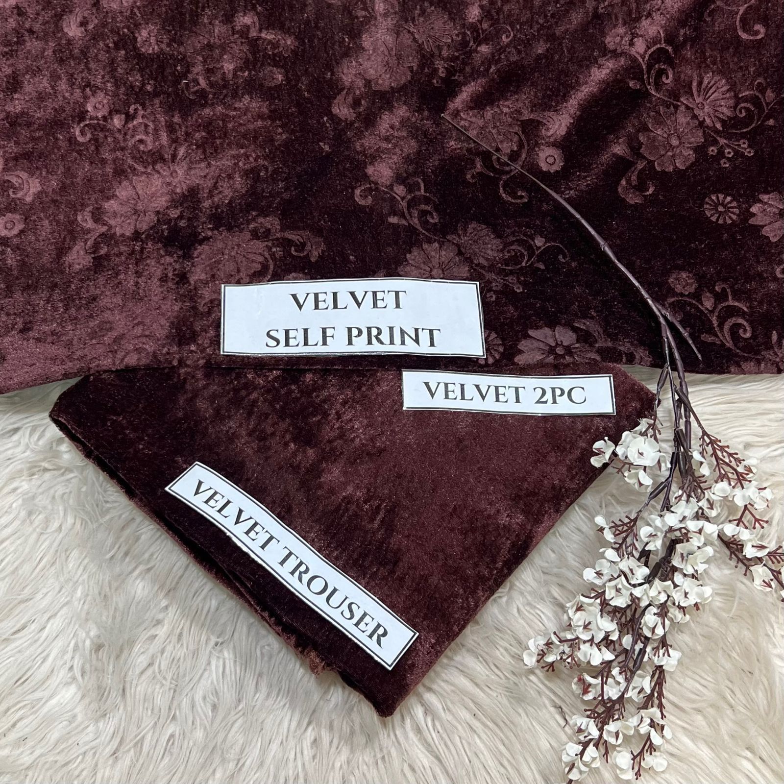 KOREAN VELVET 2PC KV-13
