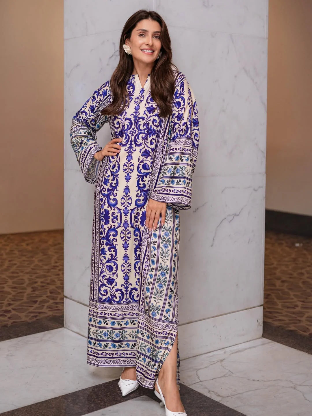 KF14 - Printed Kaftaan