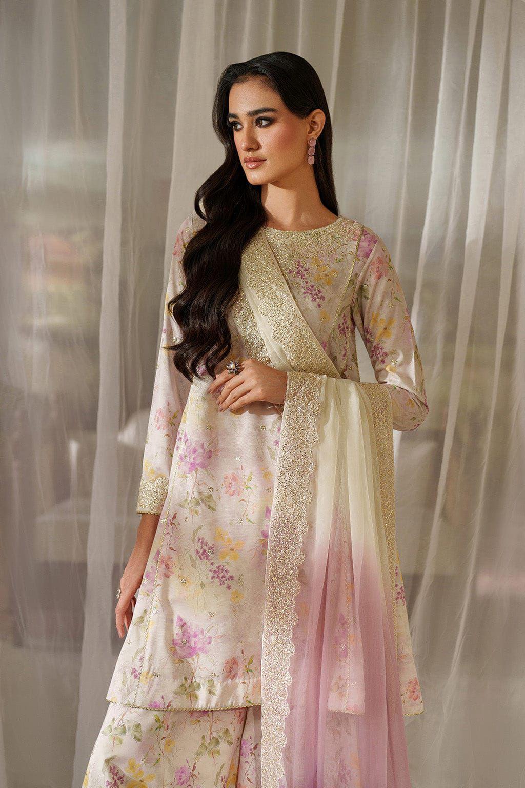 Heavy Embroidered Iznik Lawn Collection Unstiched - IZ 275