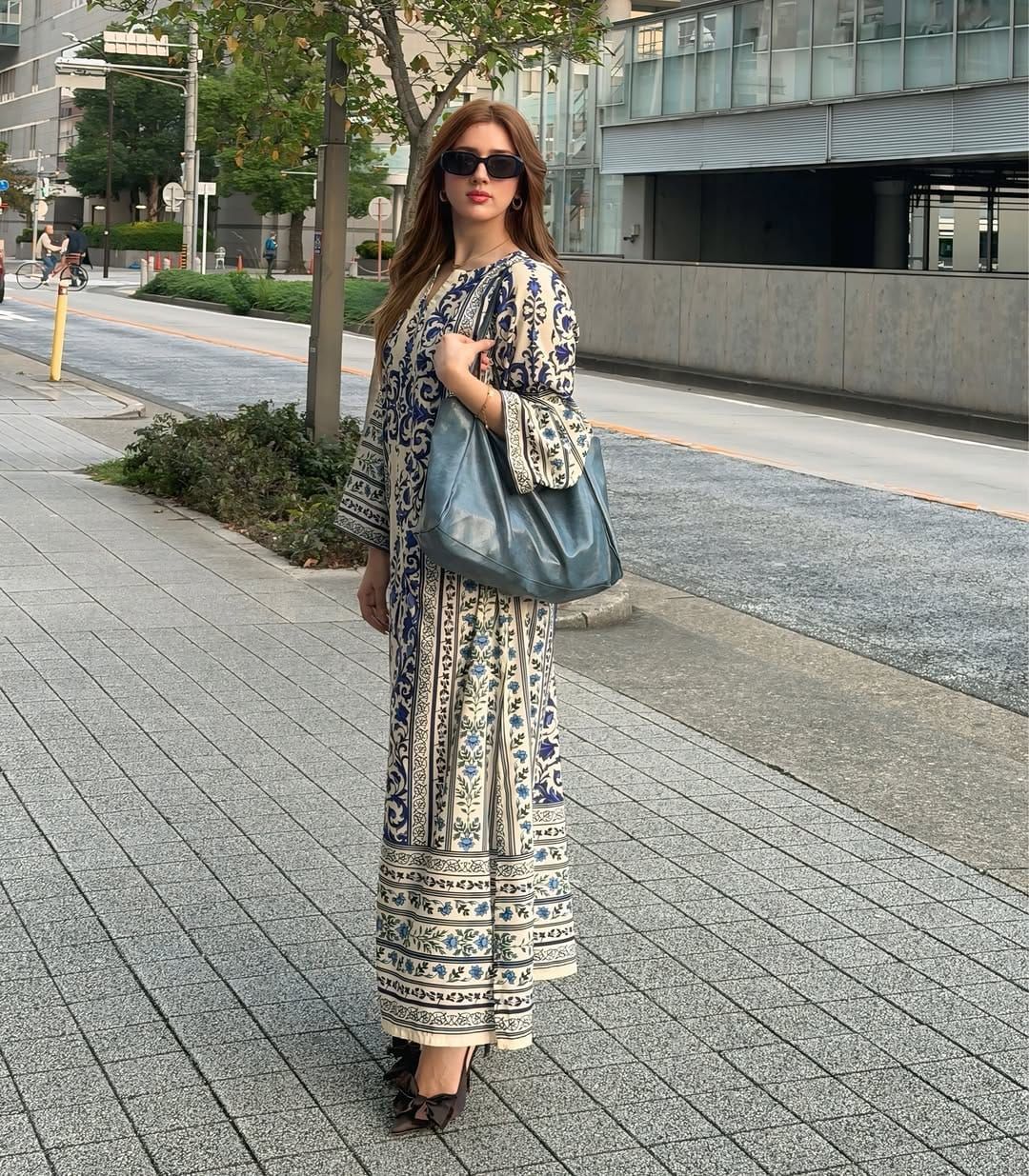 KF14 - Printed Kaftaan