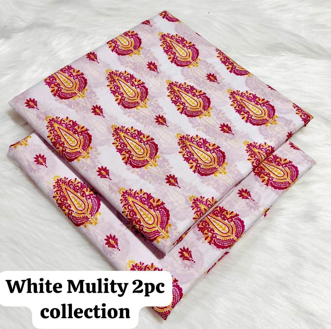 Premium White Lawn 2PC - RB-51