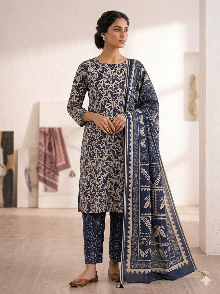 BAREEZE 3 piece Print Vol BR-03