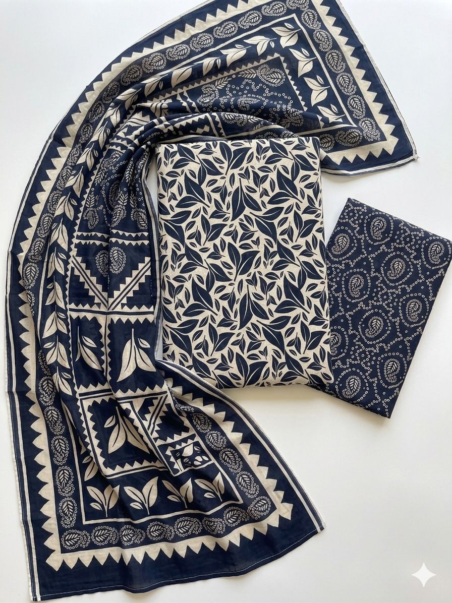 BAREEZE 3 piece Print Vol BR-03