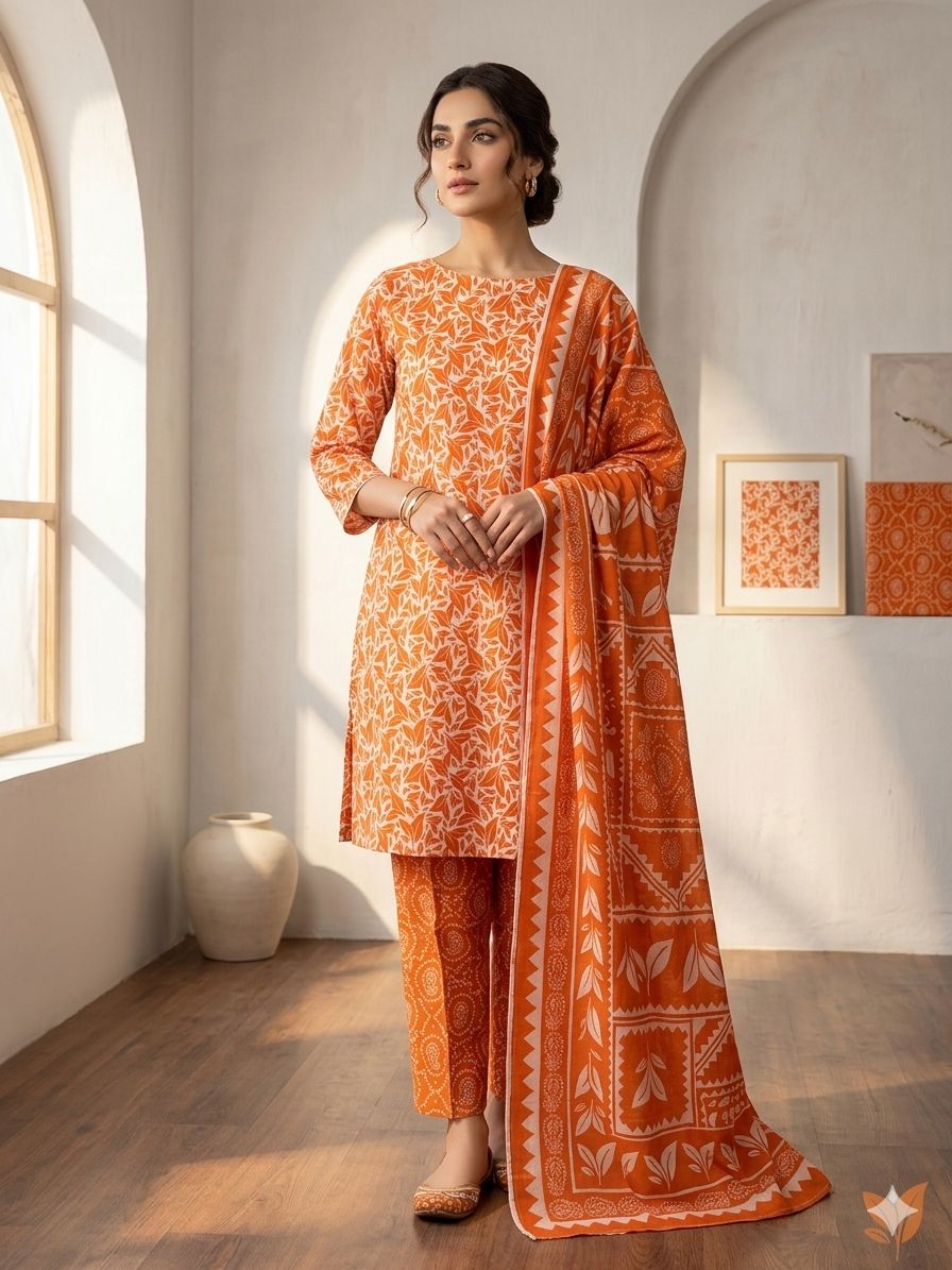 BAREEZE 3 piece Print Vol BR-05