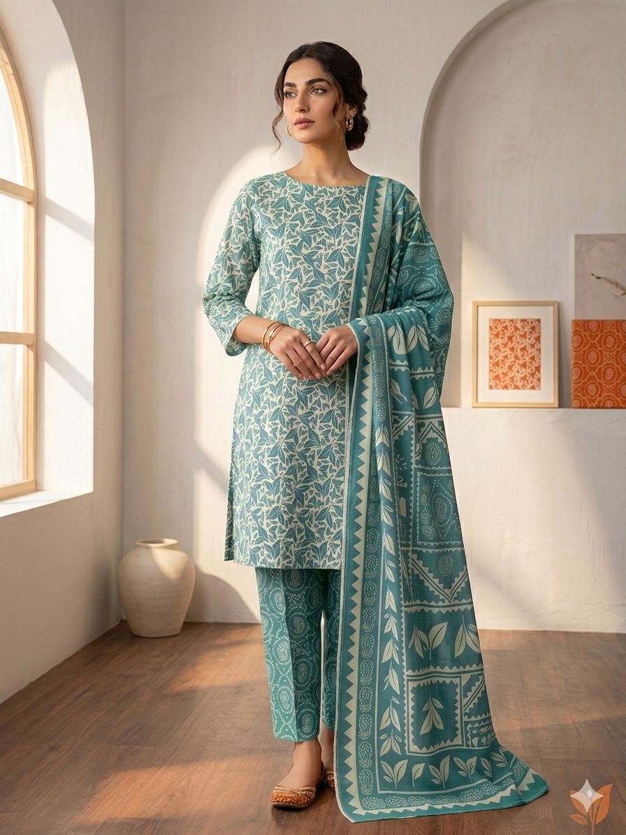 BAREEZE 3 piece Print Vol BR-07