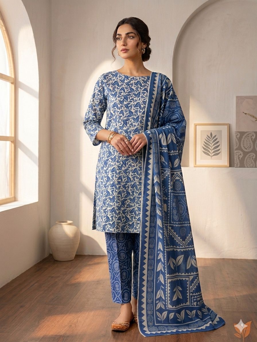 BAREEZE 3 piece Print Vol BR-08
