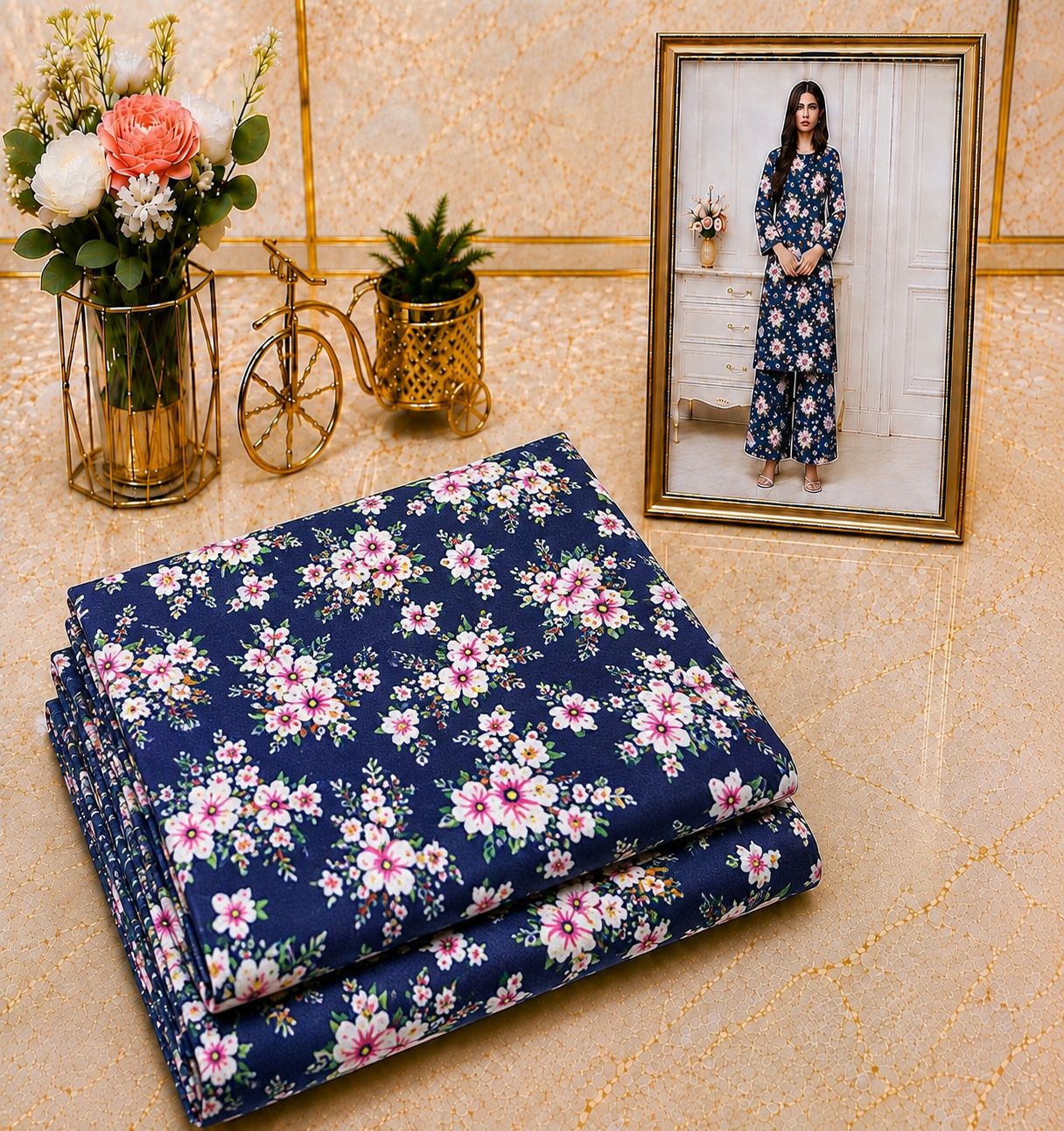 PRINTED COTTON  2PC [ SALE OFFER ] PC-81