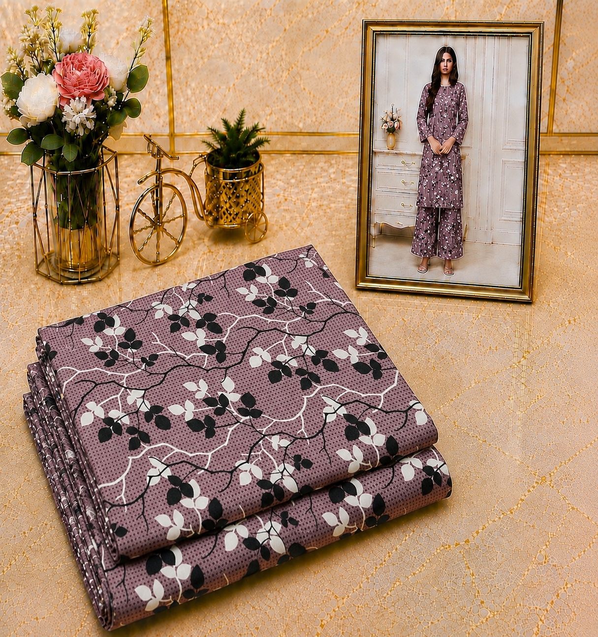 PRINTED COTTON  2PC [ SALE OFFER ] PC-18