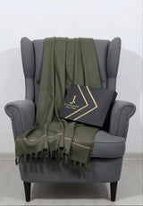 Men's Winter Shawl -Green