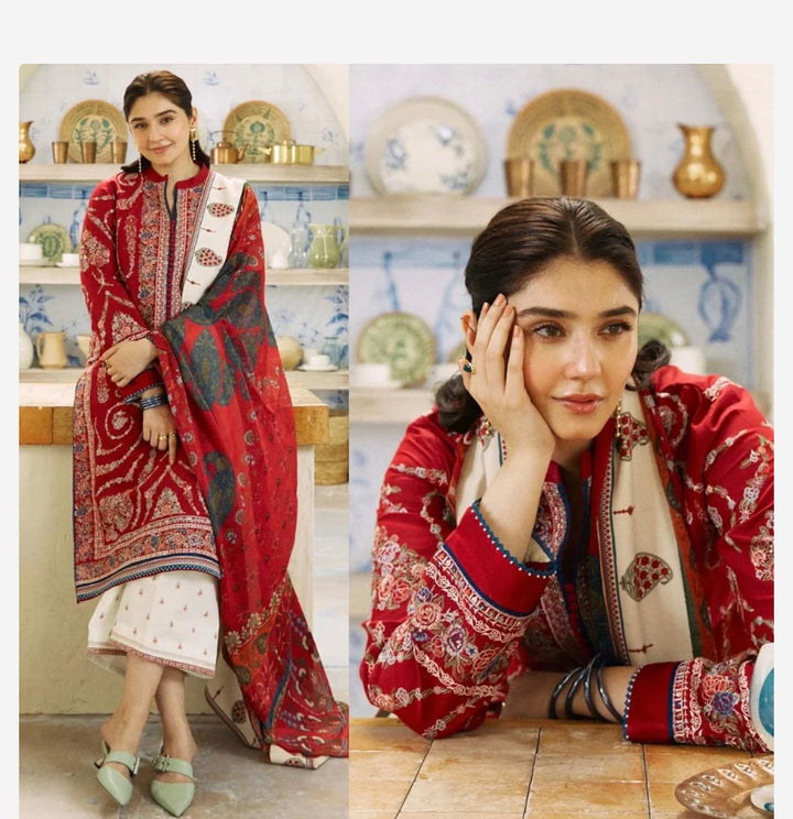 COCO 3pc Unstitched Wedding Winter Collection