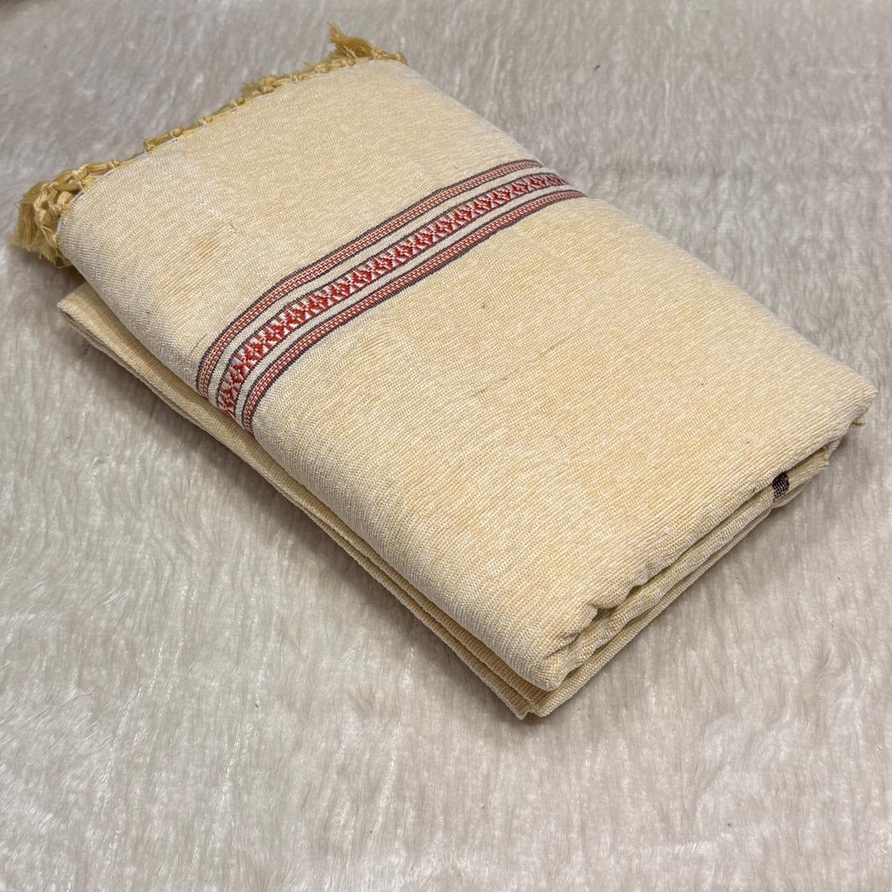 Pure Velvet Shawl For Men Traditional Dussa Shawl - vs 06