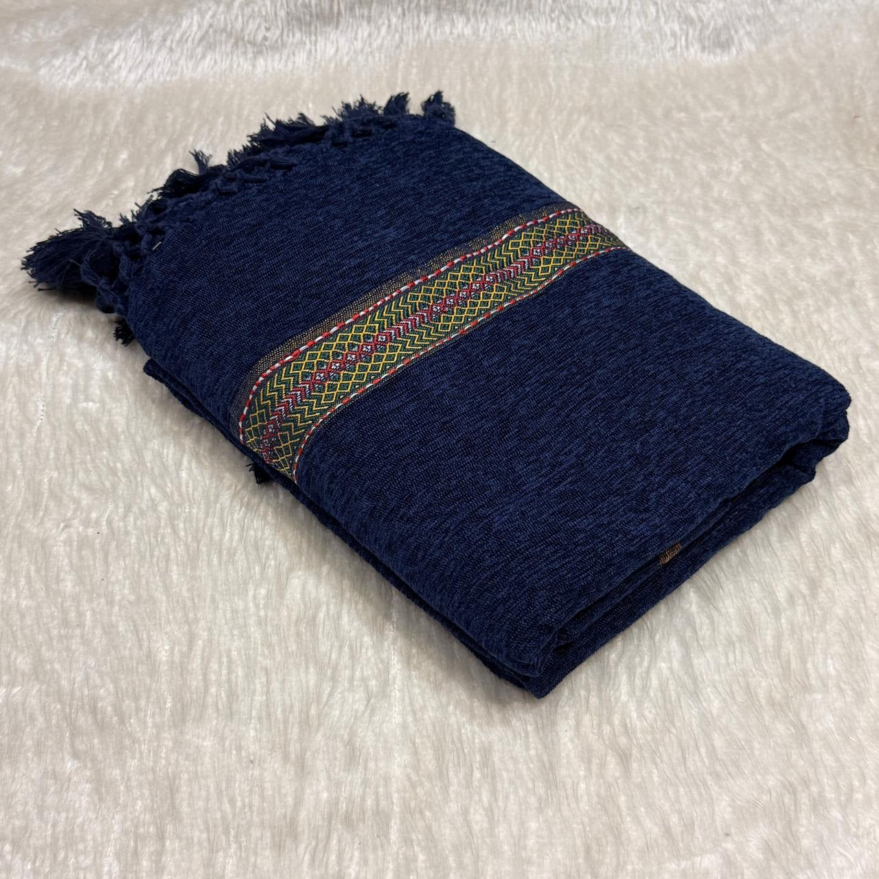 Pure Velvet Shawl For Men Traditional Dussa Shawl - vs 08