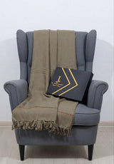 Men's Winter Shawl - Olive
