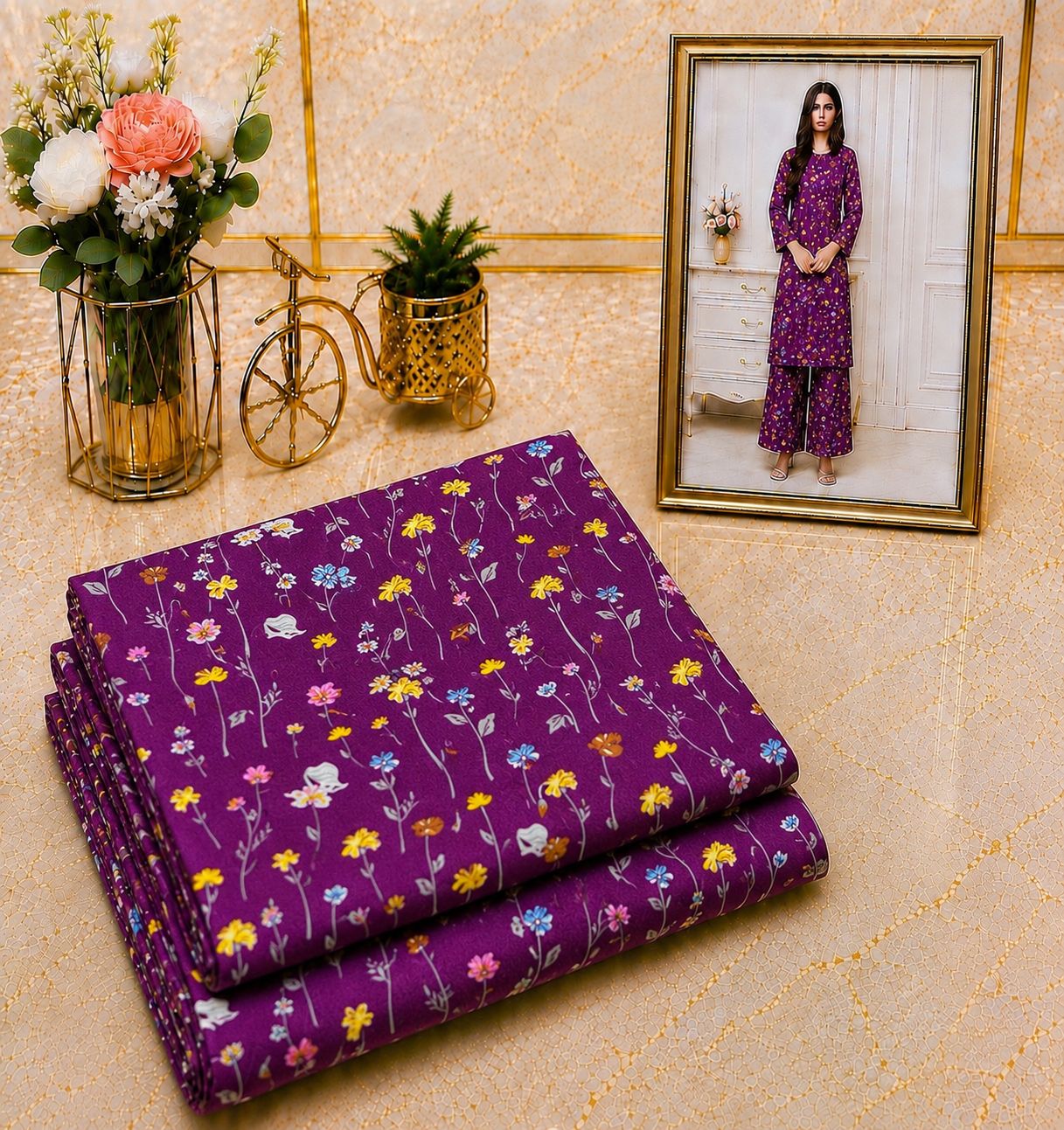 PRINTED COTTON  2PC [ SALE OFFER ] PC-21