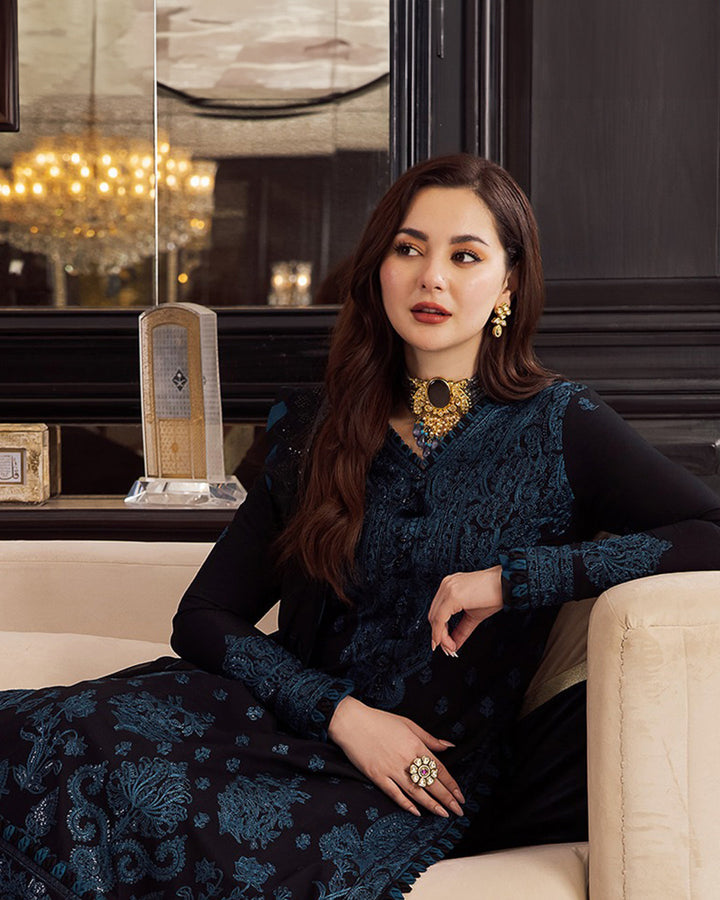 Premium Lawn  3PC Unstitched Embroidered SK - 0145 Top Trending