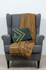 Men's Winter Shawl - Camel
