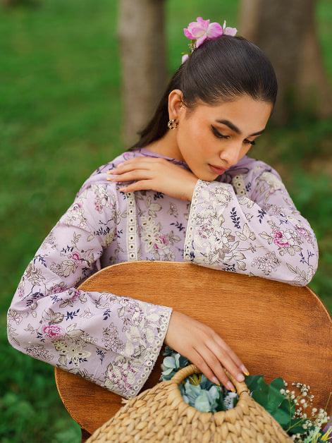 ASIFA NABEEL LAWN PRINTED EMBROIDERY DRESS 3 PIECE UNSTITCHED