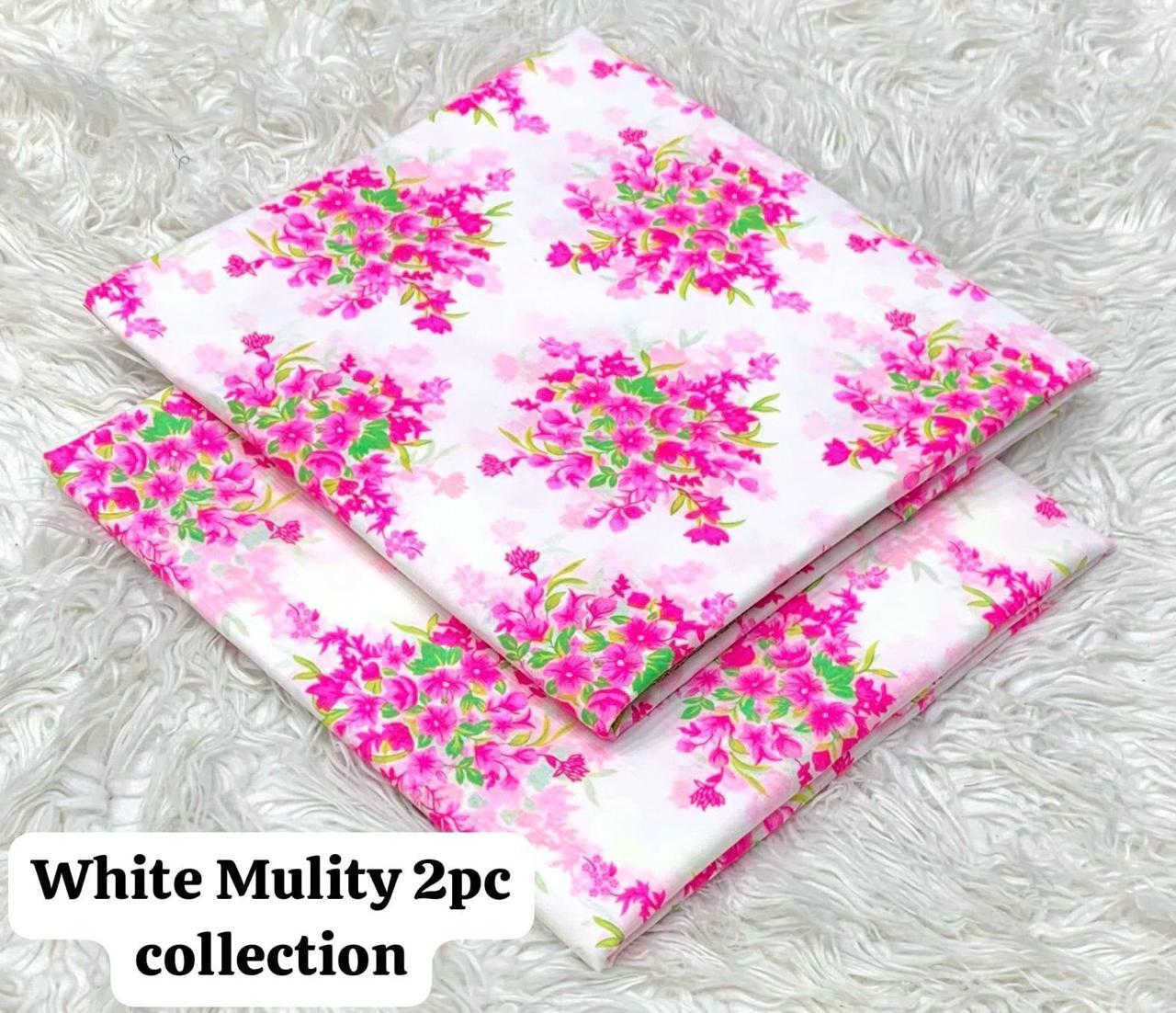 Premium White Lawn 2PC - RB-09