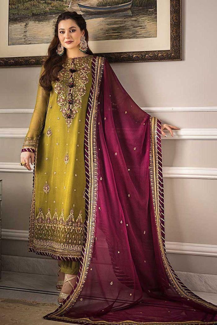 Dhanak 3PC Unstitched Embroidered Sk - 0125 Top Trending